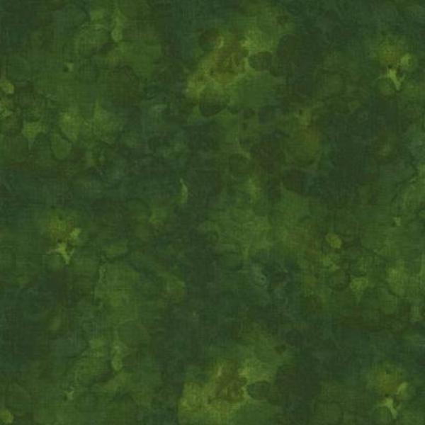 Solid-ish Watercolor Texture Forest Green by Kimberly Einmo for Timeless Treasures