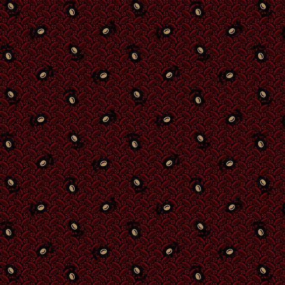 Paula'S Companions Ii Sunflower Red By Paula Barnes For Marcus Fabrics