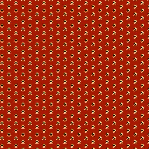 Paula'S Companions Ii Boutonniere Red By Paula Barnes For Marcus Fabrics