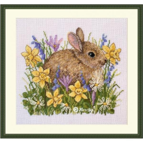 Little Rabbit Needlework Kit from Merejka