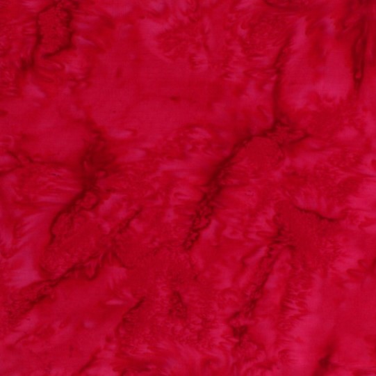 Bali Watercolors Batik Red from Hoffman