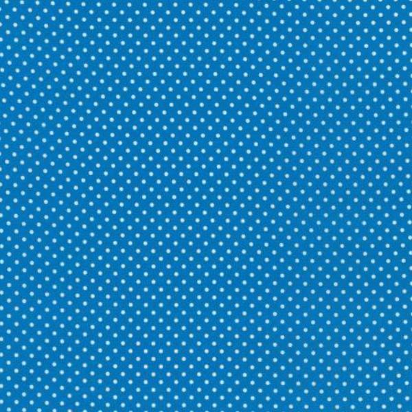 Daisy'S Bluework Dots Blue By Debbie Beaves For Robert Kaufman