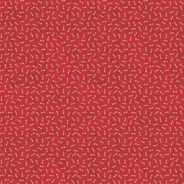 Beacon Direction Red By Whistler Studios For Windham Fabrics