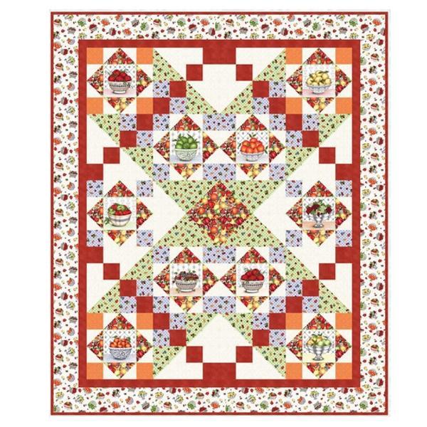 Fancy Fruits Quilt Kit From Maywood