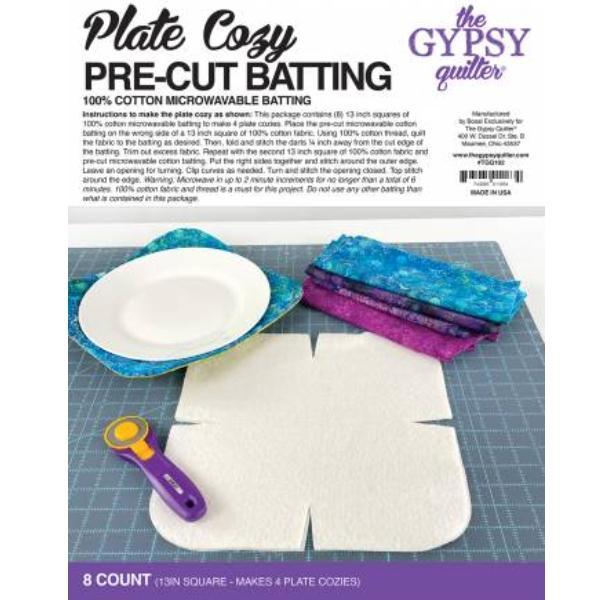 Gypsy Quilter Plate Cozy 8ct