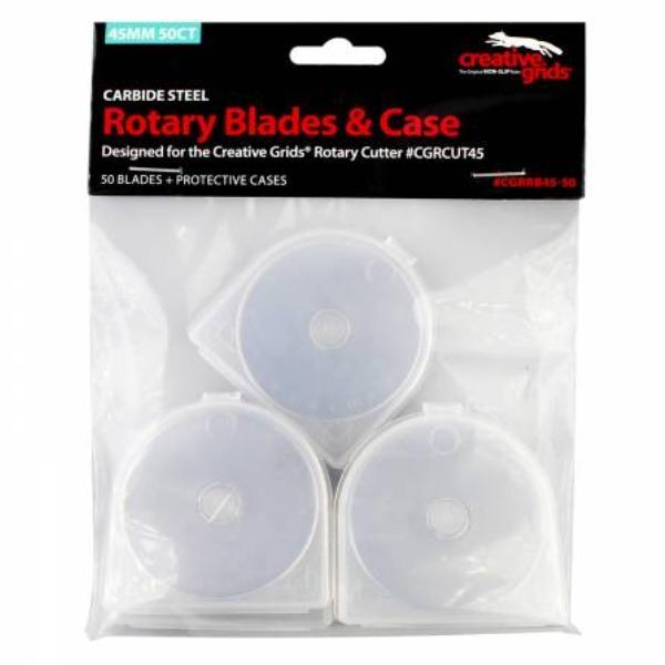 Creative Grids 45Mm Replacement Rotary Blade 50Pk