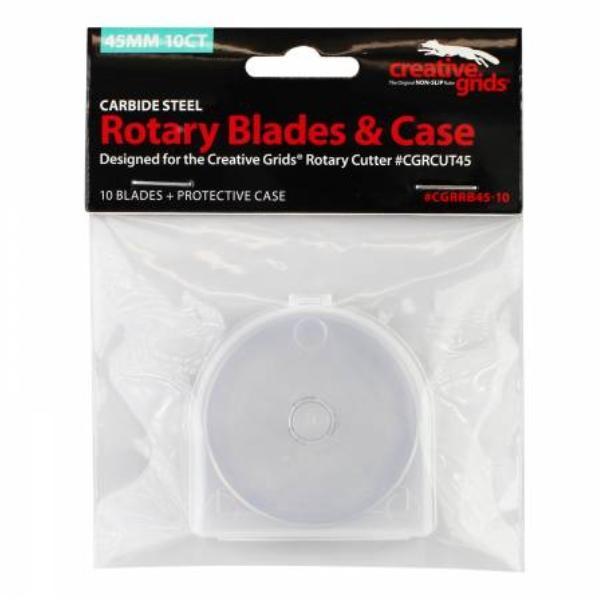 Creative Grids 45mm Replacement Rotary Blade 10 Pack