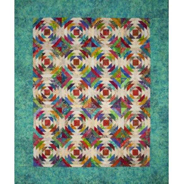 Tropical Fruit Quilt Pattern By Jean Ann Wright For Cut Loose Press