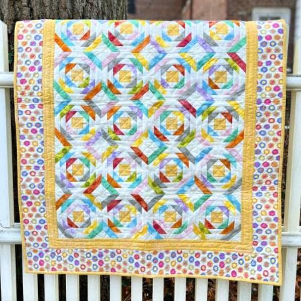 Gumdrops Quilt Pattern By Jean Ann Wright For Cut Loose Press