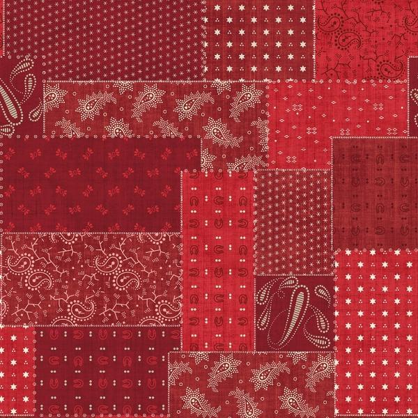 Beacon Crossroads Red By Whistler Studios For Windham Fabrics