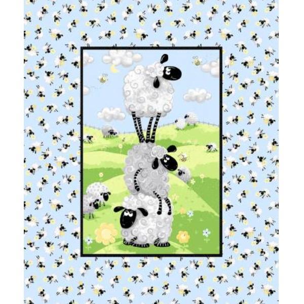 Lewe The Ewe Quilt Panel By Susybee