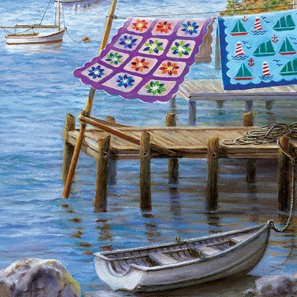 Dockside Quilts Jigsaw Puzzle