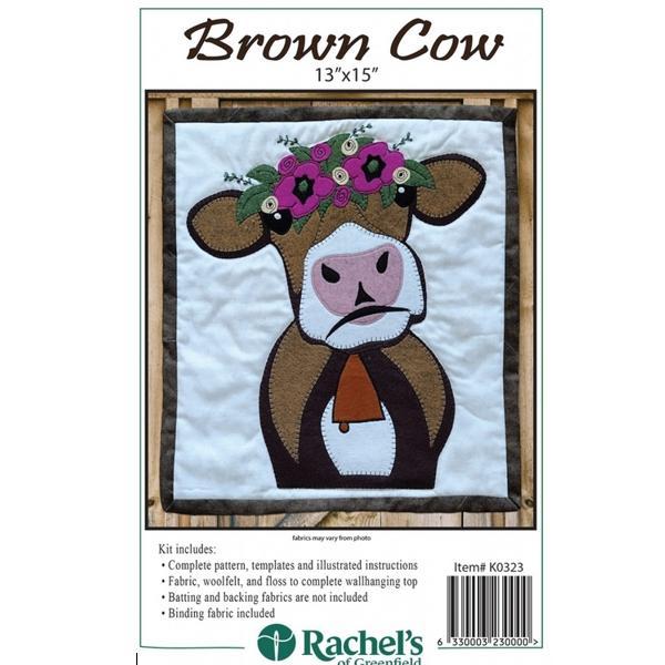 Brown Cow Wall Hanging Kit From Rachel'S Of Greenfield