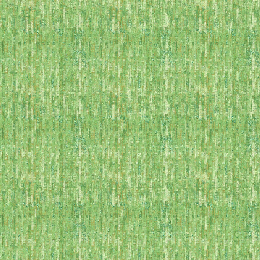 Shimmer Paradise Basketweave Metallic Green/Turquoise By Deborah Edwards For Northcott