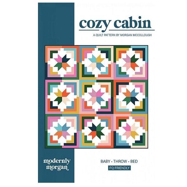 Cozy Cabin Pattern by Morgan McCollough for Modernly Morgan 