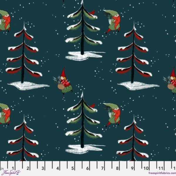 Enchanted Forest Into The Forest Dark Teal By Cori Dantini For Free Spirit