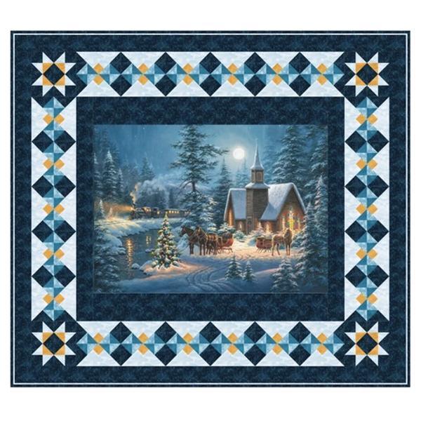 Silent Night Quilt Kit From Northcott