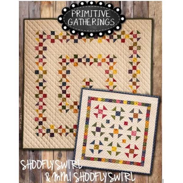 Shoofly Swirl & Mini Shoofly Swirl Quilt Kit