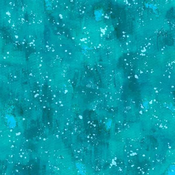 Cosmos Brushy Blender Dark Teal by P&B Textiles