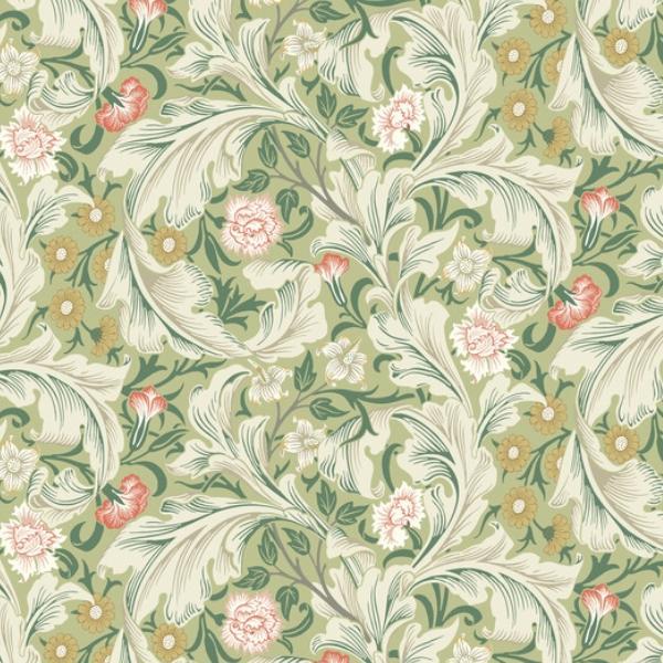 Leicester In Olive By The Originial Morris & Co For Free Spirit Fabrics