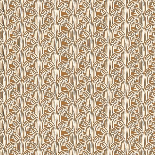 Autumnity Rust Digital Basketweave By Esther Fallon Lou For Clothworks