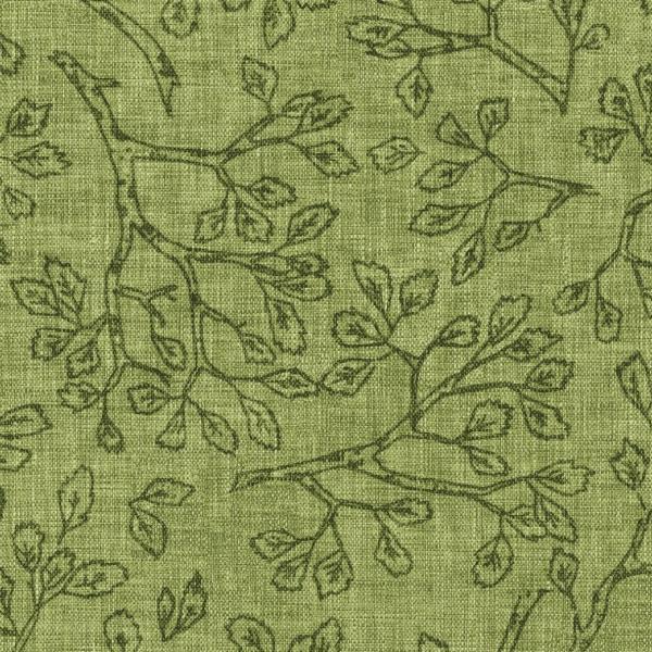 Autumnity Olive Branchlets By Esther Fallon Lou For Clothworks