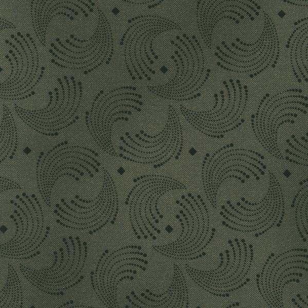 Grandpa'S Journal Charcoal Swirls By Julie Letvin For Robert Kaufman Fabrics