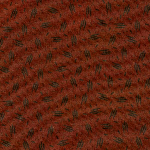 Grandpa's Journal Dots Brick Wide Back By Julie Letvin For Robert Kaufman Fabrics