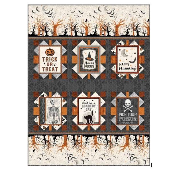 Happy Haunting Quilt Kit From P&B Textiles