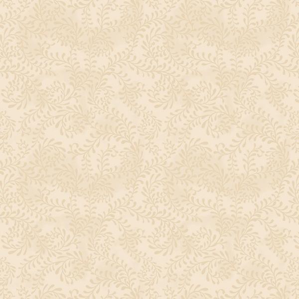 Tartan Holiday Cream Scroll By Danielle Leone For Wilmington Prints