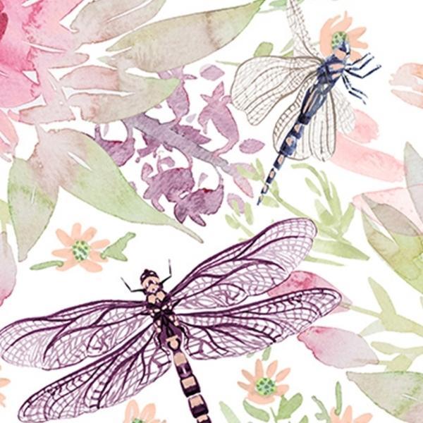 Digital Cuddle Wild Dragonfly Elderberry By Shannon Fabrics