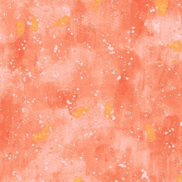 Cosmos Brushy Blender Coral By P&B Textiles