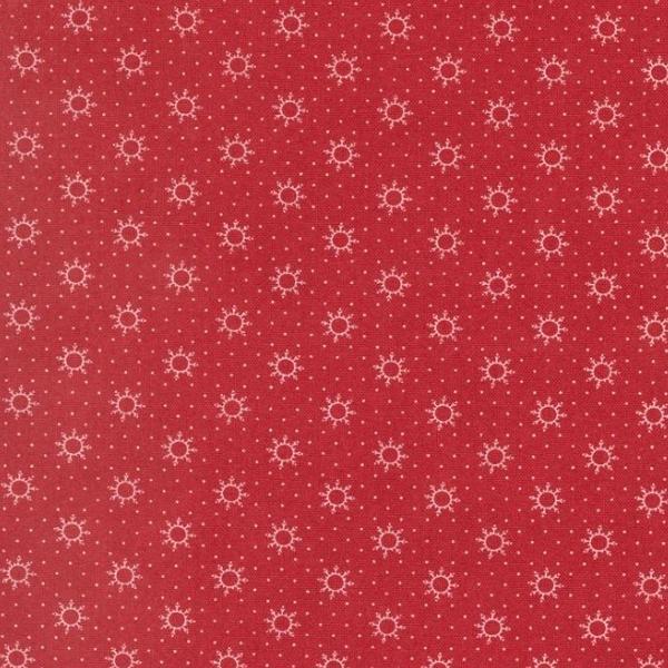 Joyful Gatherings Cranberry Snowflakes By Primitive Gatherings For Moda