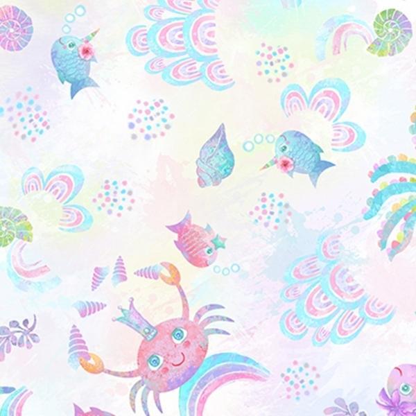 Digital Cuddle Splish Splash Pastel from Shannon Fabrics