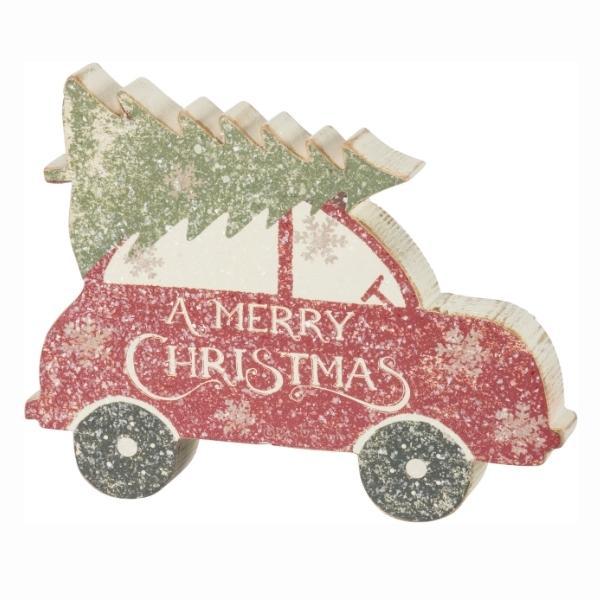 Christmas Tree Car Merry Christmas Chunky Sitter By Dan Dipaolo For Primitives By Kathy 