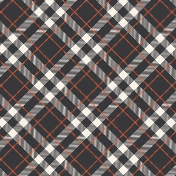 Hey Bootiful Diagonal Plaid Charcoal By My Mind'S Eye For Riley Blake Designs 