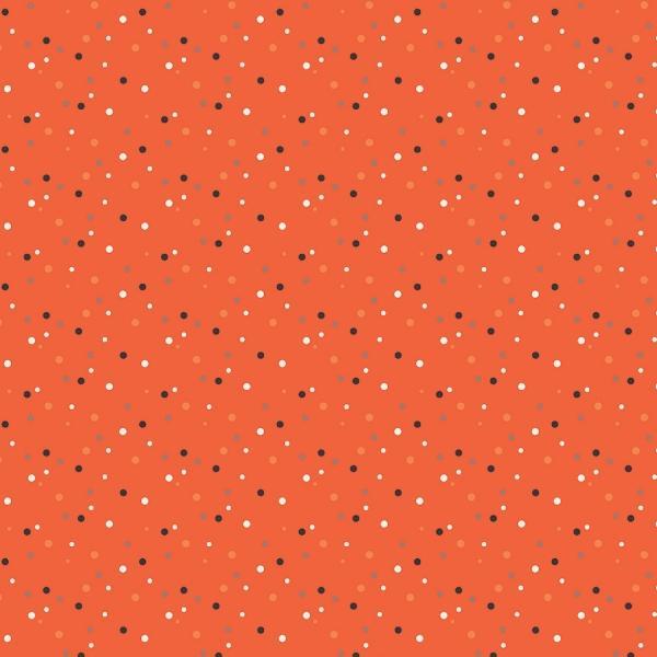 Hey Bootiful Persimmon Dots By My Minds Eye For Riley Blake Designs 