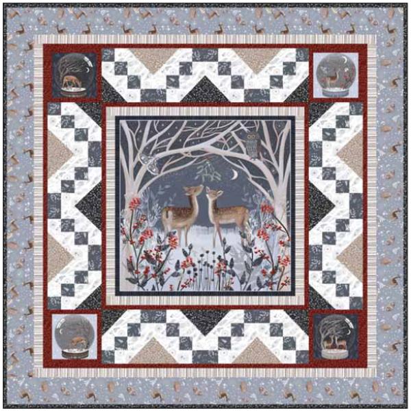 Fawn'D Of You Quilt Kit From P&B