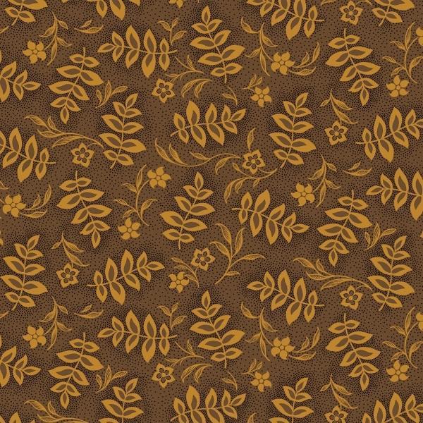 Hearthstone Brown Voyager By Lynn Wilder For Marcus Fabrics