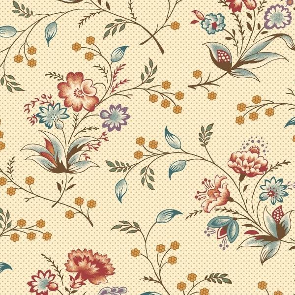 Hearthstone Cream Amazing Grace By Lynn Wilder Fro Marcus Fabrics