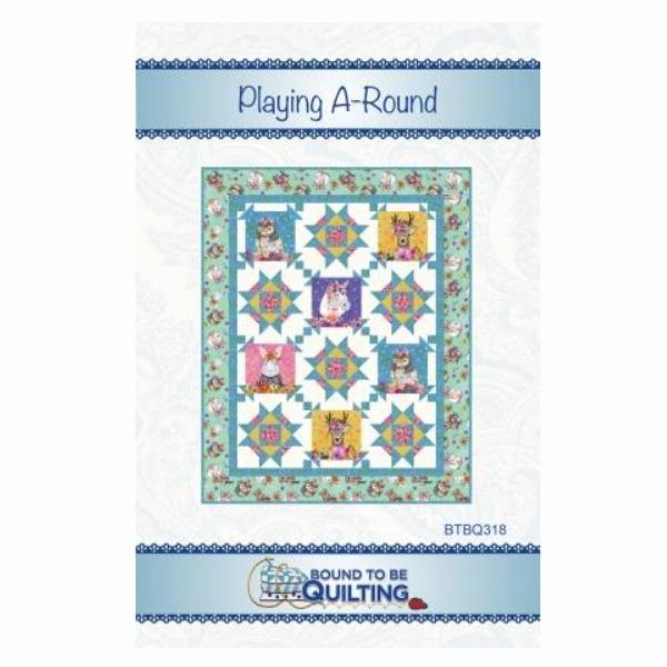 Playing A-Round Quilt Pattern By Mimi Hollenbaugh For Bount To Be Quilting