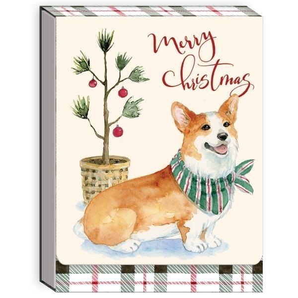 Corgi Pocket Notepad By Punch Studio For Moda Fabrics
