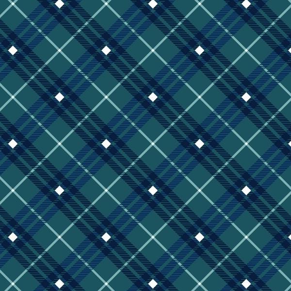 Bias Plaid Basics Navy Plaid By Leann Anderson For Henry Glass