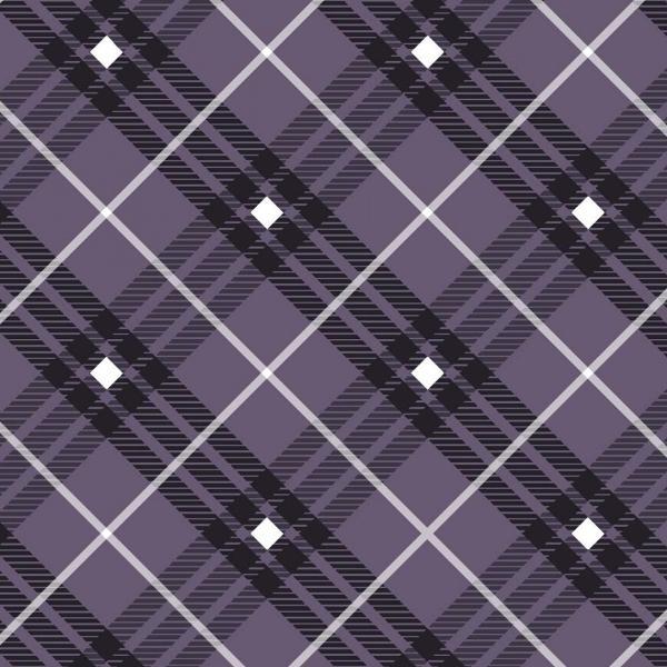 Bias Plaid Basics Purple Plaid by Leann Anderson for Henry Glass