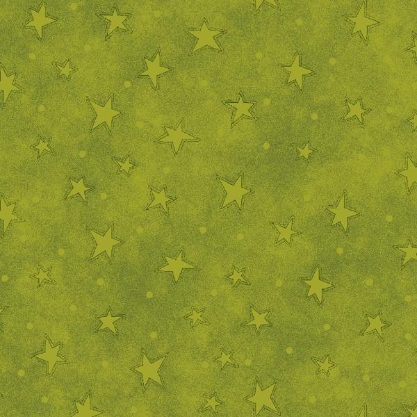 Starry Basics Lime Green By Leanne Anderson For Henry Glass