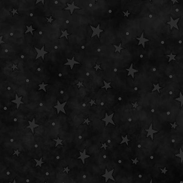 Starry Basics Black by Leanne Anderson for Henry Glass