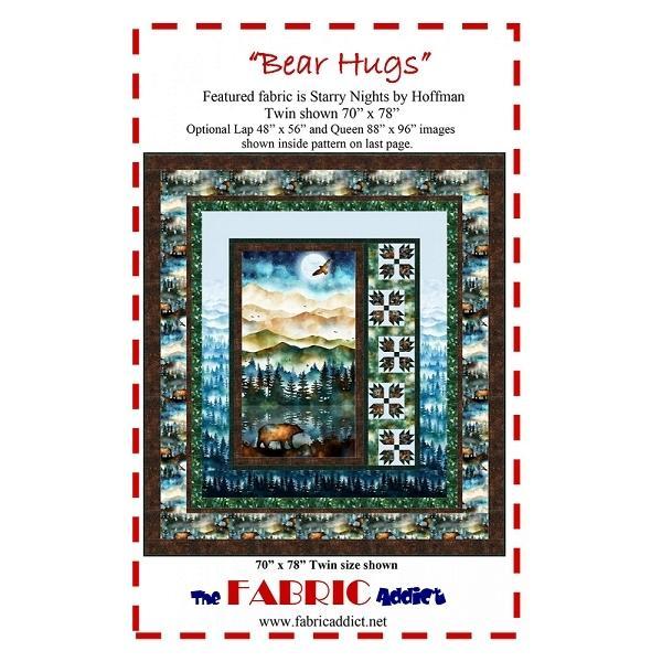 Bear Hugs Pattern By Karen Schindler For Fabric Addict