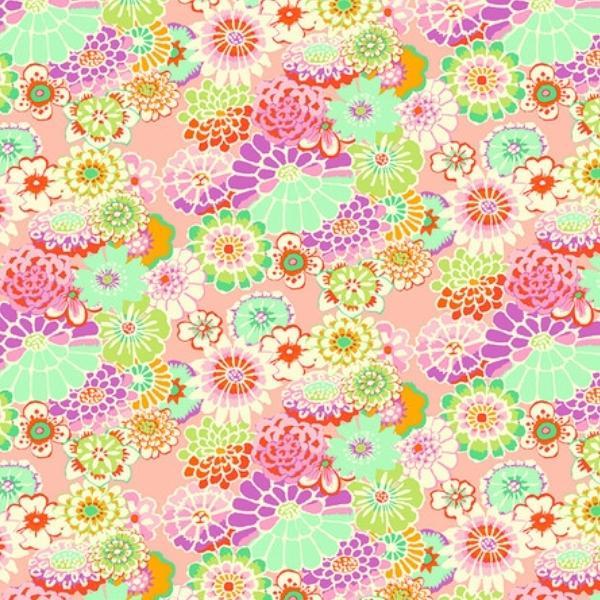 Kaffe Fasset Collective Asian Circles Pink By Kaffe Fasset For Free Spirit