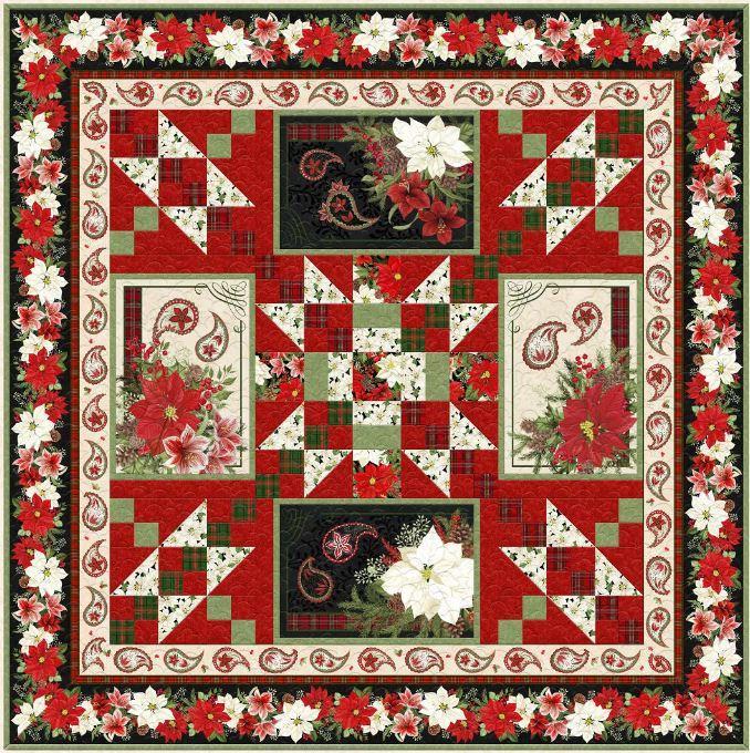 Tartan Holiday Quilt Kit From Wilmington