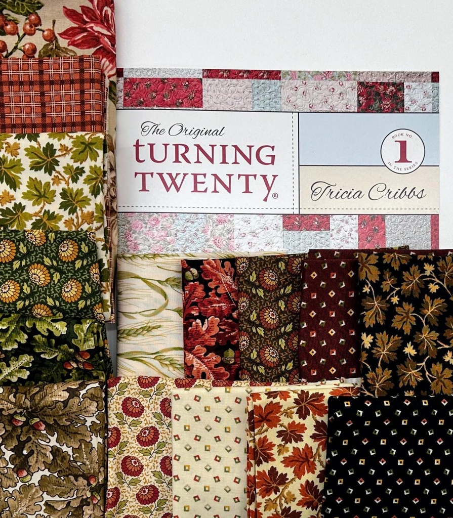 Autumn Woods Turning Twenty Quilt Kit 